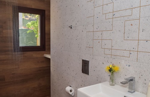 Kefalas Villa | Villa FOS in Kefalas, private pool, Mountain View, 3BR, 3BT