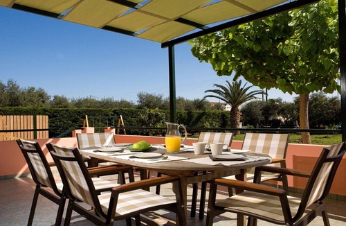Kariotai Villa | Villa Ioanna (Anthemis villas) - Private Pool, 500sqm garden, playground for ki