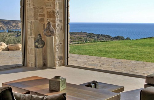 Pitsidia Villa | Villa Komos aan het strand