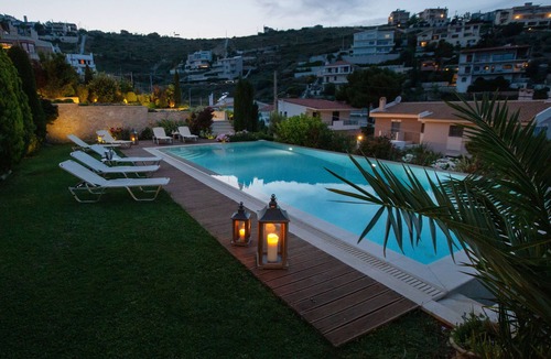 Nea Makri Villa | Villa Marina - Luxury Villa with pool and sea-view