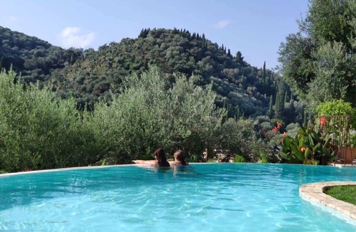 Agios Georgios House | Villa Myrtia – 3BR with Private Pool & Sea View