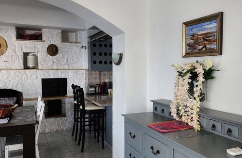 Agios Serafim Villa | Villa Nikolitsa with privet beach