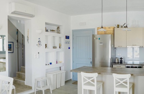 Plaka Villa | VILLA PERGOLA, private villa, private pool and amazing view.Quiet area.