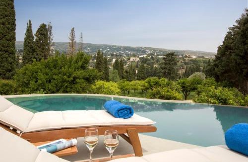 Andros Town Villa | Villa Perivoli in Lemon Orchard