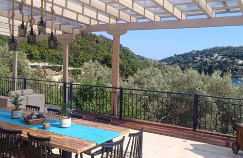 Sivota Villa | Villa Sivota, Exclusive sea front Villa with 99" Underground Cinema