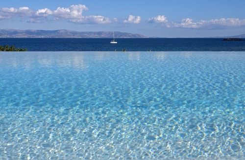 Paros Villa | Villa With Swimming Pool In Front Of Almost Private Beach