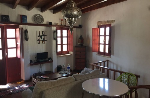 Panteli House | Villa Zoe, a charming island house with fantastic lounge terrace.