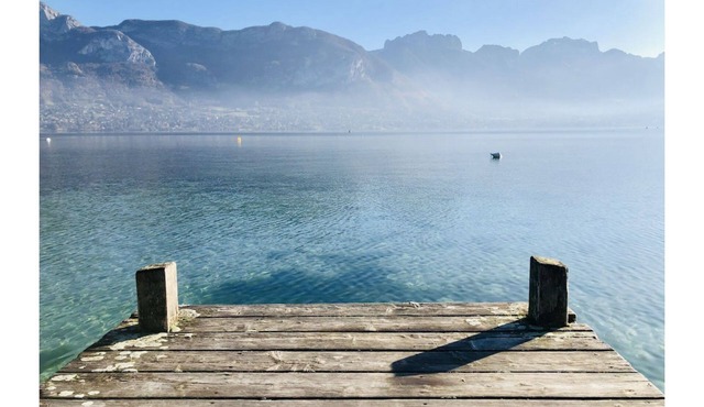 35m2 studio with pool and lake view