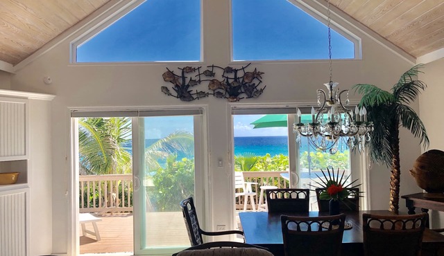 Beachfront Home Right on Private Beach!