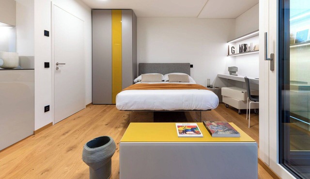 Beautiful apartment for 2 people with WIFI, A/C, TV, balcony and panoramic view