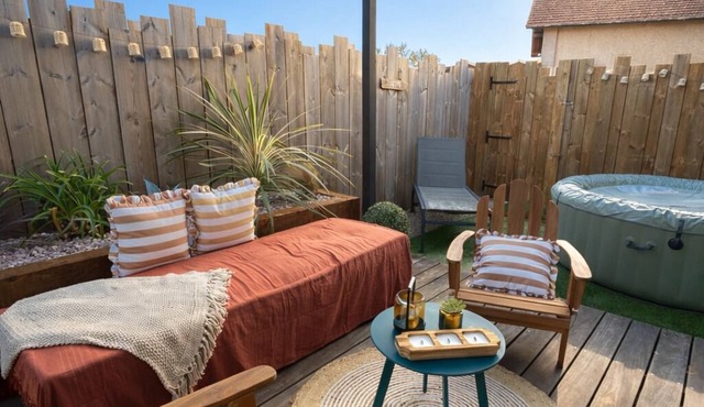Bohemian cocoon and spa on the Arcachon basin