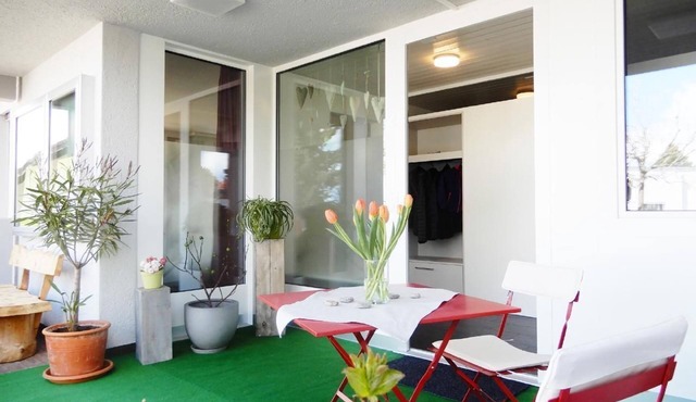 Cosy ground floor holiday flat with terrace