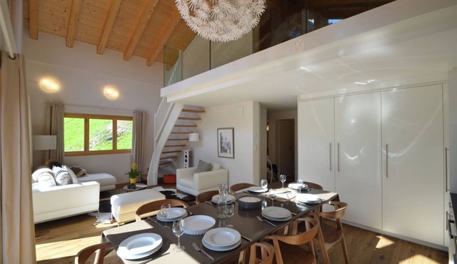 Duplex apartment for 10 people: 2 double bedrooms - 2 bedrooms with 2 single beds - 1 bedroom with b