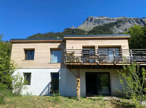 Ecological Chalet Facing Mont Blanc In Passy