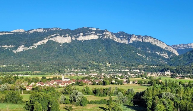 "Le Balcon de Villette": country cottage with view of the Chartreuse mountains