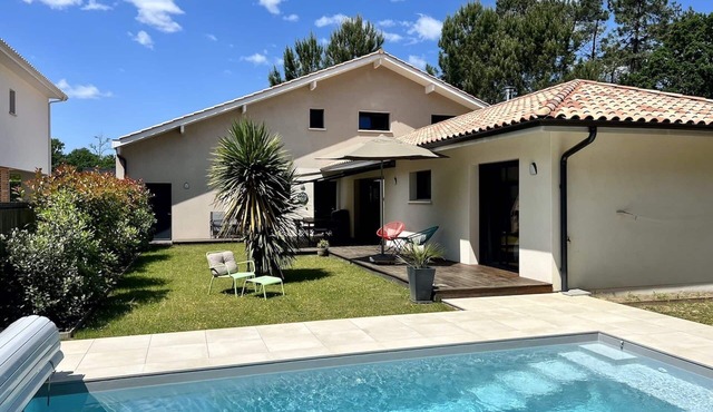 Maison de Charme, au Calme à Angresse - 6 Couchages