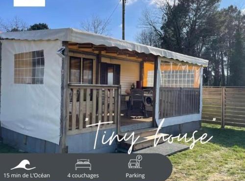 Mobilhome du Domaine- La campagne en ville