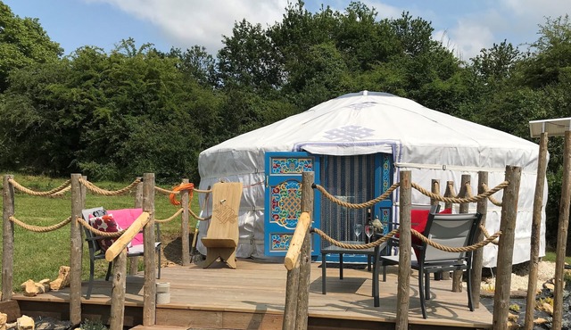 Original Mongolian Yurt in Charente