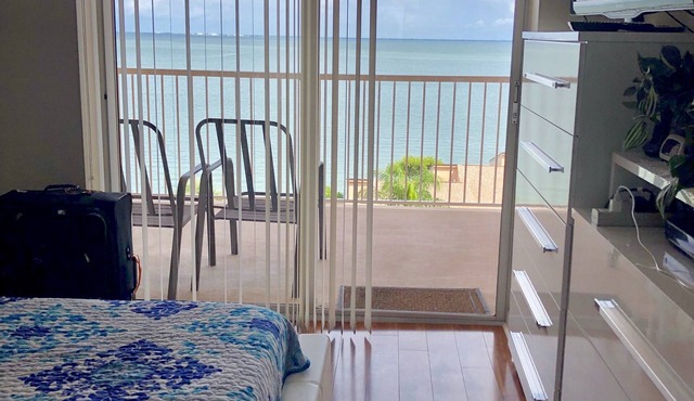 Relax in Waterfront condo and enjoy sunrise and sunset from balcony