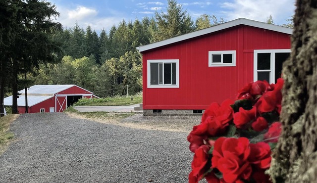 Secluded property on 14 forested acres, 18 minutes to U of O.