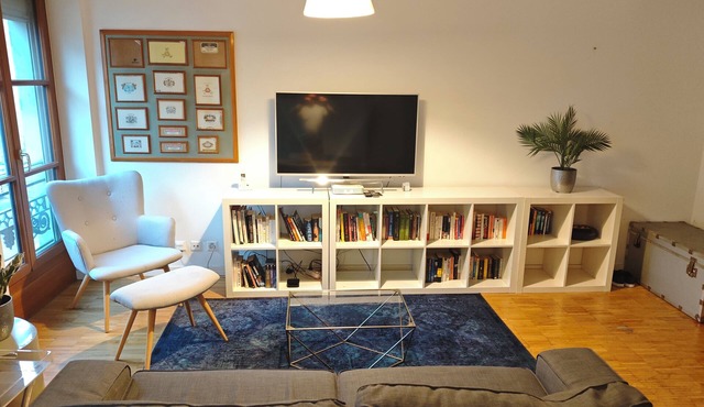 Stunning Accommodation Near the Lake & Jet d'Eau - Eaux-Vives