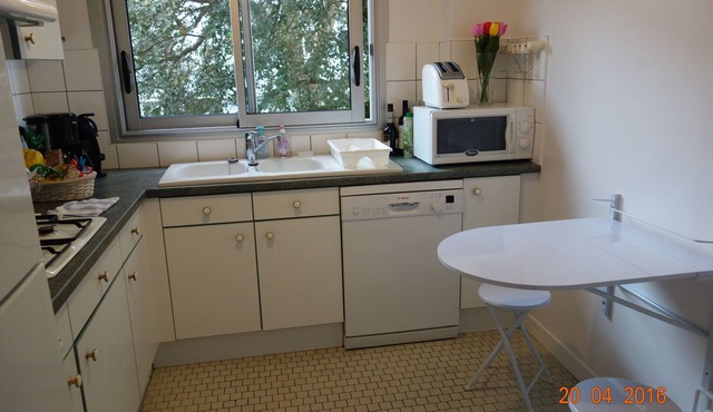 T3 - Quartier Le Parc 200 m from the beach, parking, elevator, terrace, shops