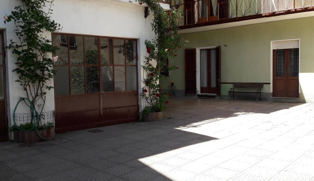 The grandparents' house in Moncrivello (renovated)