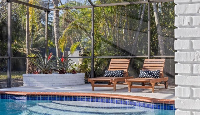 Tranquil Heirloom Hideaway Pool in South Miami