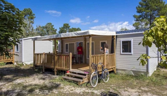 ZEcamping 4* animé espace aquatique dog friendly mobil-home 28m2