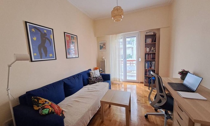 Ampelokipoi Apartment | 47 m² Apartment ∙ 1 bedroom ∙ 2 guests