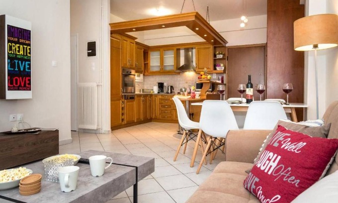 Ampelokipoi Apartment | 74 m² Apartment ∙ 2 bedrooms ∙ 5 guests