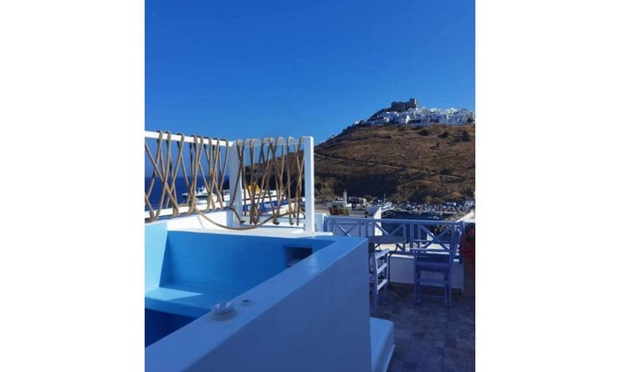 Astypalaia Apartment | Apartment "Provenzo Suite Ostria" with Sea View, Pool & Wi-Fi