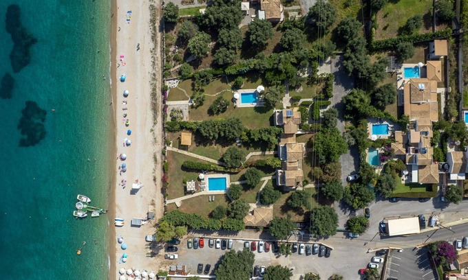 Barbati Villa | Beach Villa Blue - Seaside Villa Rental on Corfu Island, Greece