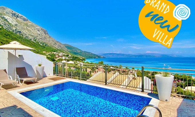 Barbati Villa | Luxury Villa Akti Barbati 2 with private pool by DadoVillas