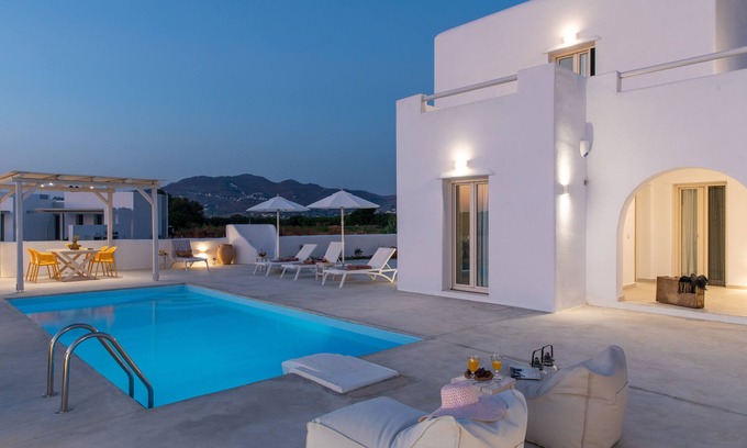 Naxos Town Villa | Naxian Lounge Villas | Villa I with private pool