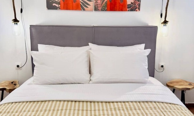 Athens Apartment | Pangrati Eco-Chic Oasis-1BR/4P