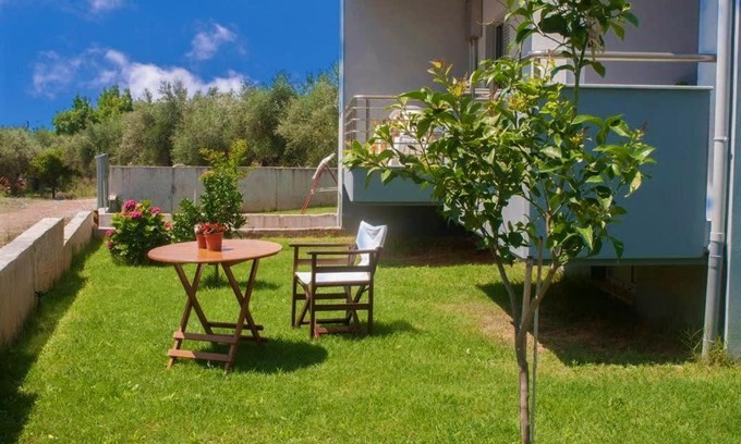 Kalamata Apartment | Panoramic View 1,5km From The Beach - Free Bikes