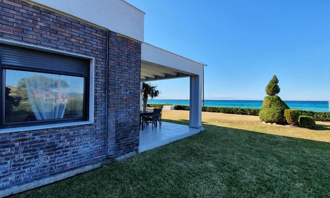 Kassandra Villa | The Cacti II , Luxury Beachfront Villa, Possidi