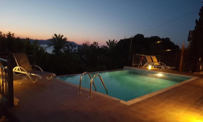 Apokoronas Villa | Villa Sea view infinity pool , 3 bedrooms