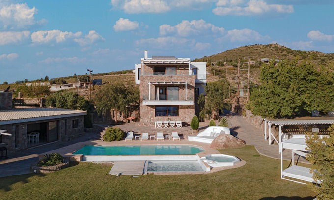 Kontos Villa | Villa Tzikides Aegina