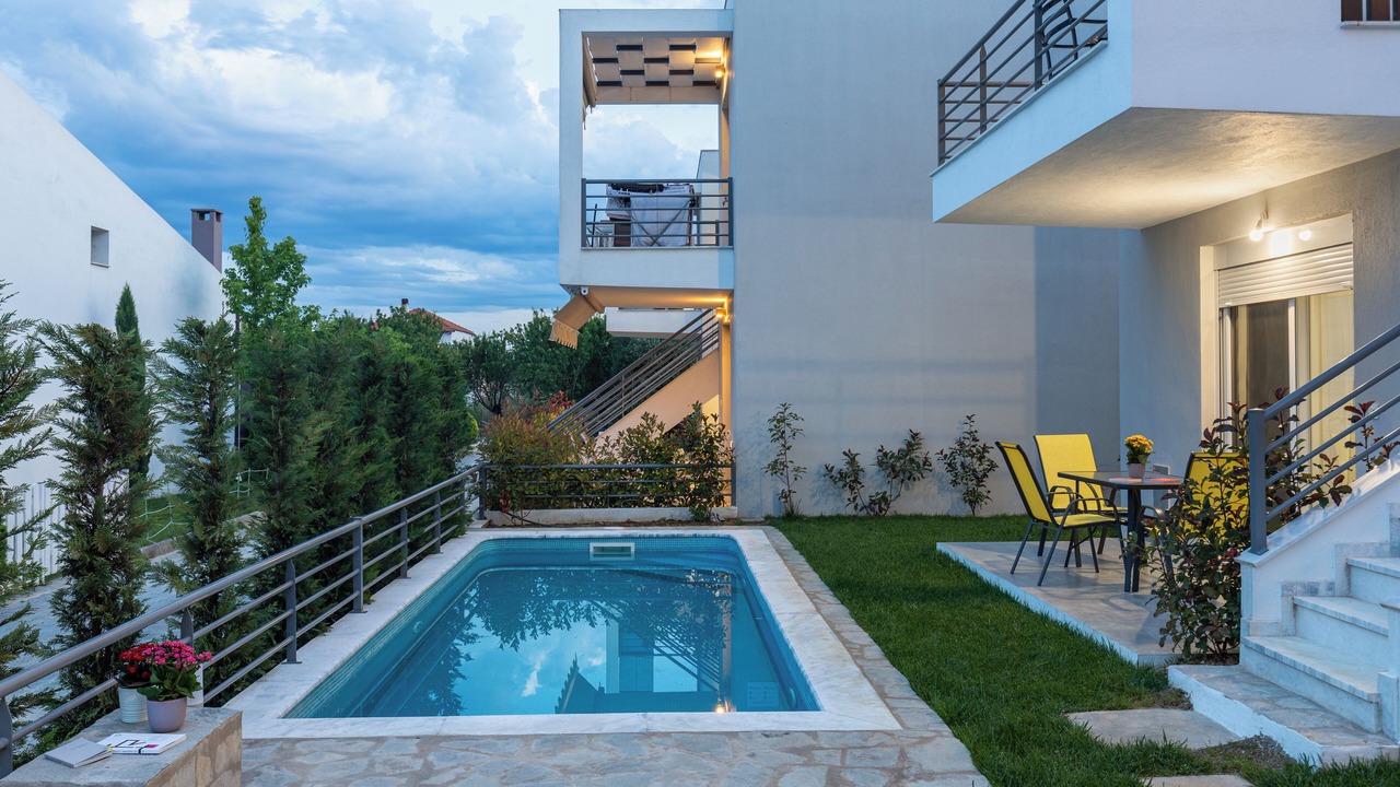Photo of Patio Balcony in Paralia Ofryniou