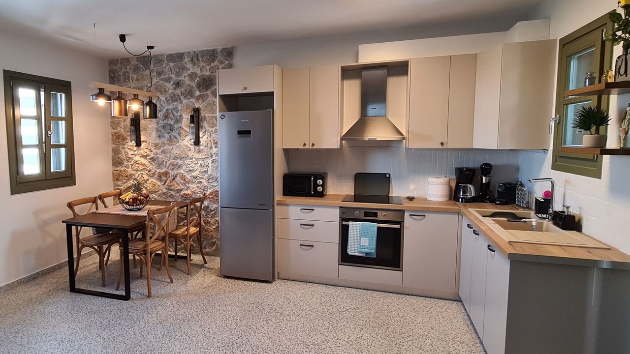 Photo of Kitchen in Lagoudi Zia