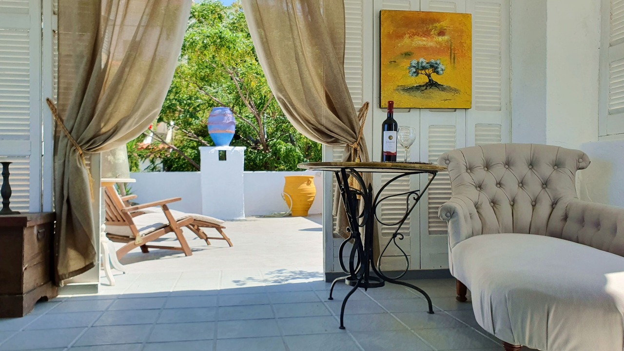 Photo of Patio Balcony in Lagoudi Zia