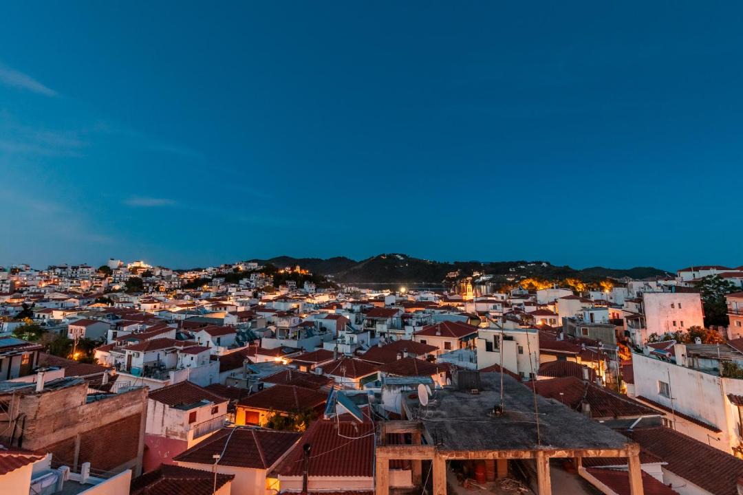 Photo of Buildings in Skiathos Town