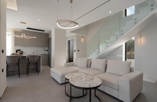Tsilivi Villa | Lavish Zakynthos Villa | Villa Pelagos Serenity | 5 Bedrooms | Panoramic Sea Views | Private Pool | Spacious Furnished Terrace with Shaded Outdoor Dining Area | Prime Location | Akrotiri