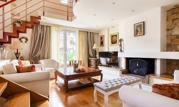 Palaio Faliro House | Artistic luxury villa - 12 people close to the beach and city center